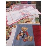 (3) BABY BLANKETS / QUILTS