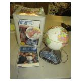 ODYSSEY III ELECTRIC GLOBE, BOOK & BOX
