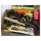 BOX OF ASSORTED TOOLS