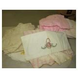 STACK OF ASSORTED LINENS