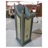 PAINTED UMBRELLA STAND 8"W X 9"D X 25"T