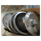 COLLECTION OF VINTAGE HUB CAPS