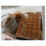 FISHING LURE STORAGE BOXES & MINNOW BUCKETS