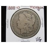 1888 O MORGAN SILVER DOLLAR 90% VG