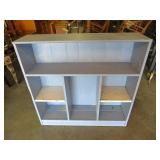 HOME MADE PAINTED SOLID WOOD BOOK SHELF