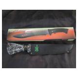 13" LONG M-TECH FIXED BLADE KNIFE, MINT IN BOX
