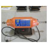 CENTRAL 8" BENCH GRINDER/BUFFER WORKS GREAT