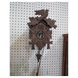 WOOD CARVED COO COO CLOCK