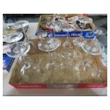COLLECTION OF CLEAR STEMWARE