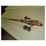 (3) FISHING RODS AND REELS