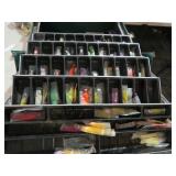 LARGE TACKLE BOX WITH CONTENTS