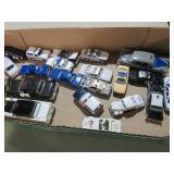 COLLECTION OF METAL HOT WHEELS & MATCHBOX POLICE C