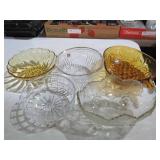 COLLECTION OF ASSORTED GLASS BOWLS