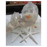 ASSORTED  SAND, SEA SHELL & CORAL ITEMS