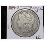 1889 O MORGAN SILVER DOLLAR 90% VG