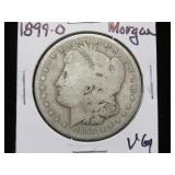 1899 O MORGAN SILVER DOLLAR 90% VG