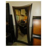 FULL LENGTH WALL MIRROR SOLID WOOD FRAME