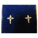 10 KT BLACK HILLS GOLD EARINGS