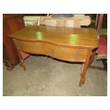 ANTIQUE TIGER OAK 2 DRAWER DRESSER