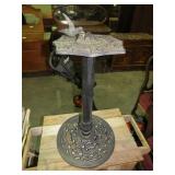 CAST IRON SUN DIAL ON STAND
