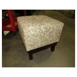 PADDED WOOD FRAMED FOOT OTTOMAN