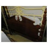 CHERRY FULL SIZE POSTER BED W/RAILS