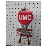 PORCELAIN REMINGTON RIFLE UMC ADV SIGN