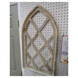 WOOD GOTHIC WINDOW