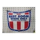 PORCELAIN DIXIE WHITES ONLY ADV