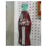 VINTAGE COCA-COLA BOTTLE THERM. MISSING TUBE