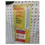 VINTAGE WINSTON CIGARETTE THERMOMETER NO TUBE