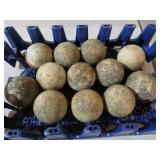 (12) SANDSTONE FILTRATION BALLS
