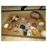 COLLECTION OF ROCK STONE VARIOUS SHAPES