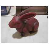 CAST IRON RABBIT DOOR STOP