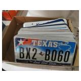 COLLECTION OF VARIOUS LICENSE PLATES