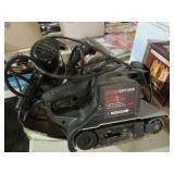 ELECTRIC B&D CIR. SAW, (2) CRAFTSMAN SANDERS