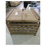 WOOD EGG CRATE