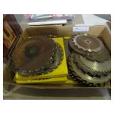 BOX FULL OF SAW BLADES