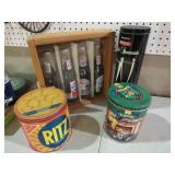 VINTAGE RICHARD PETTY BOTTLES & COLL.TINS