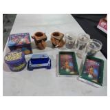 BOX OF CAMEL TOBACCO ADV CUPS & ASH TRAYS