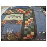 QUEEN SIZE WILD LIFE QUILT