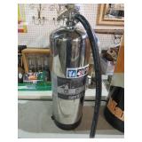 CHROME FIRE EXTINGUSHER