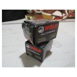 2 BOXES WOLF 20CT 7.62X 39MM AMMO