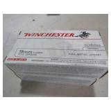 2 BOXES OF 50 RDS 9 MM LUGER AMMO