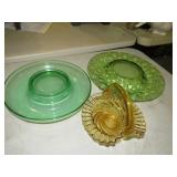 COLLECTION OF DEPRESSION GLASSWARE