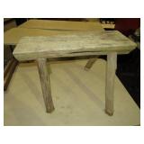 HAND MADE WOOD BENCH