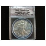 2016 W GRADED SP70 1 OZ .999 SILVER EAGLE