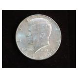 1964 P KENNDEY HALF DOLLAR 90% AU