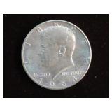 1964 P KENNDEY HALF DOLLAR 90% AU