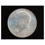 1964 P KENNDEY HALF DOLLAR 90% AU